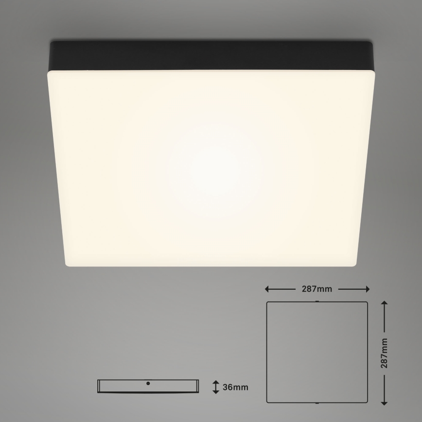 Briloner 7071015 - LED lubinis šviestuvas FLAME LED/21W/230V juoda