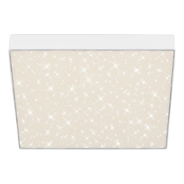 Briloner 7078-416 - LED lubinis šviestuvas STAR SKY LED/21W/230V 4000K 28x28 cm balta