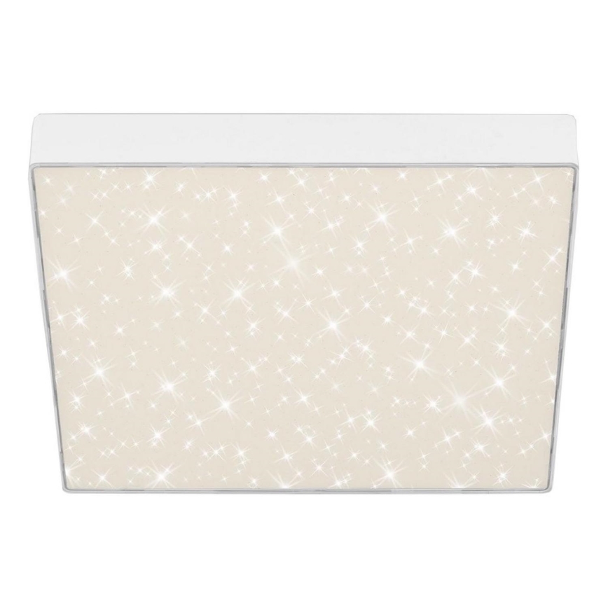 Briloner 7078-416 - LED lubinis šviestuvas STAR SKY LED/21W/230V 4000K 28x28 cm balta