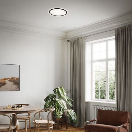 Briloner 7079-015 - LED reguliuojamas lubų šviestuvas SLIM LED/18W/230V 2700-6500K + nuotolinis valdymas