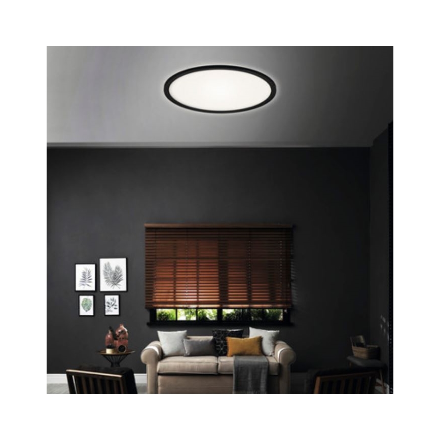 Briloner 7079-015 - LED reguliuojamas lubų šviestuvas SLIM LED/18W/230V 2700-6500K + nuotolinis valdymas