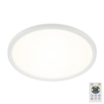 Briloner 7079-016 - LED reguliuojamas lubų šviestuvas SLIM LED/18W/230V 2700-6500K + nuotolinis valdymas