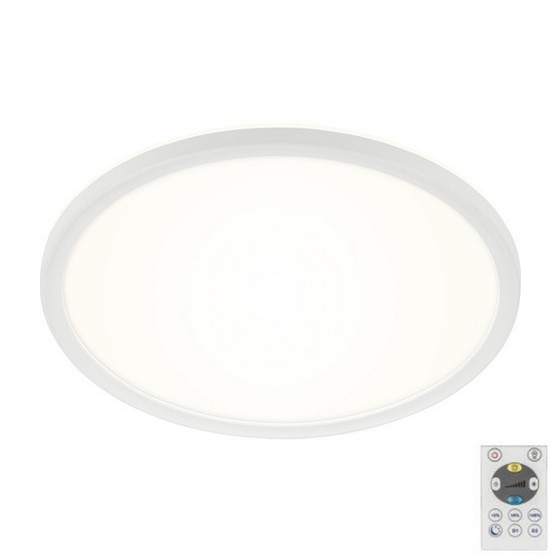 Briloner 7079-016 - LED reguliuojamas lubų šviestuvas SLIM LED/18W/230V 2700-6500K + nuotolinis valdymas