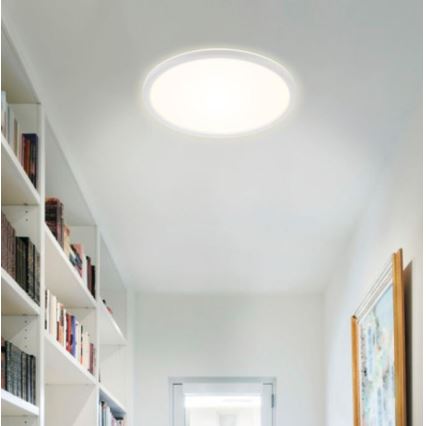 Briloner 7079-016 - LED reguliuojamas lubų šviestuvas SLIM LED/18W/230V 2700-6500K + nuotolinis valdymas