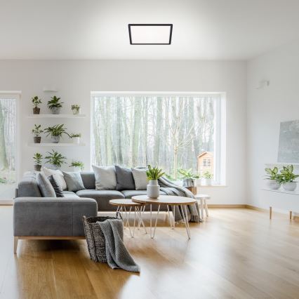 Briloner 7081-015 - LED reguliuojamas lubų šviestuvas SLIM LED/18W/230V 2700-6500K + nuotolinis valdymas