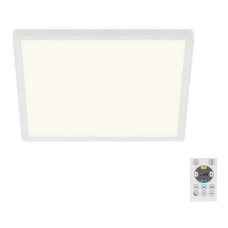 Briloner 7081-016 - LED Reguliuojamas lubinis šviestuvas SLIM LED/18W/230V 2700-6500K + valdymo pultas