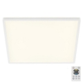 Briloner 7082-016 - LED reguliuojamas lubų šviestuvas SLIM LED/22W/230V 2700-6500K + nuotolinio valdymo pultas