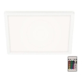 Briloner 7091-416 - LED RGBW reguliuojamas lubų šviestuvas SLIM LED/22W/230V + nuotolinio valdymo pultas