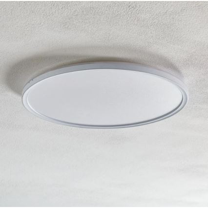 Briloner 7094-416 - LED RGBW Reguliuojamas lubinis šviestuvas SLIM LED/22W/230V + nuotolinio valdymo pultas