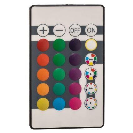 Briloner 7094-416 - LED RGBW Reguliuojamas lubinis šviestuvas SLIM LED/22W/230V + nuotolinio valdymo pultas