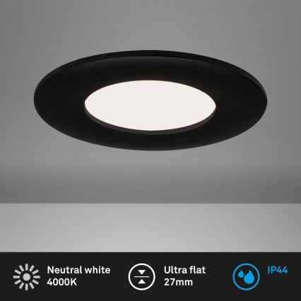 Briloner 7113-415 - LED įleidžiamas lubinis vonios šviestuvas FLAT LED/5W/230V IP44