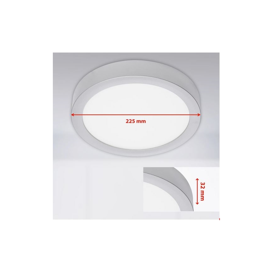 Briloner 7117-414 - LED Lubinis šviestuvas FIRE LED/16,5W/230V 4000K