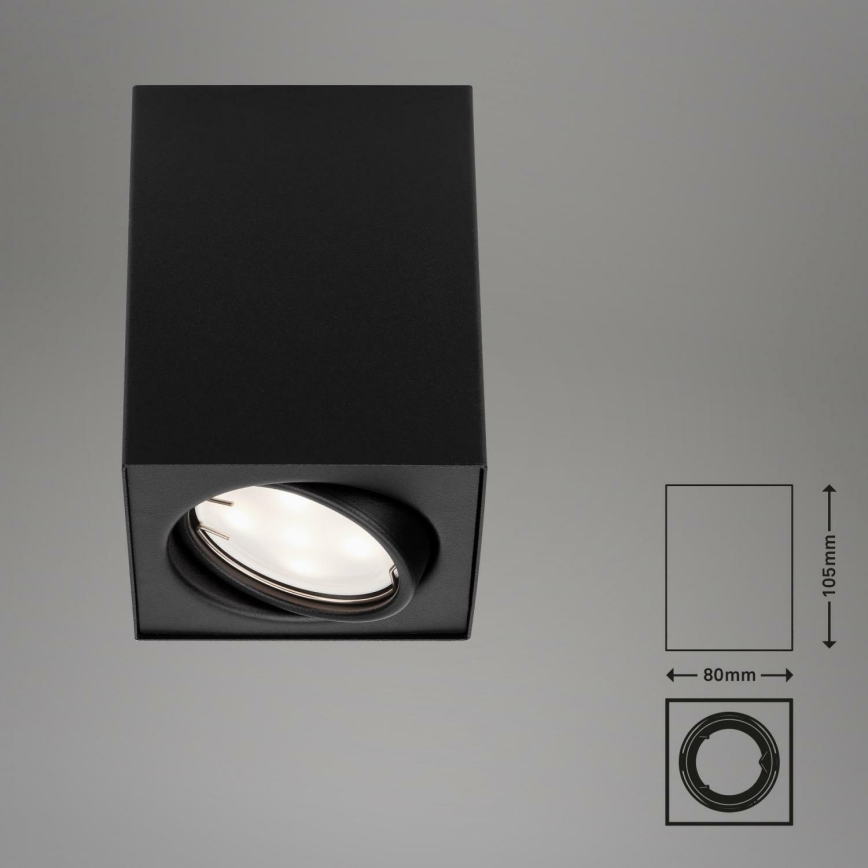 Briloner 7120-015 - LED akcentinis šviestuvas TUBE 1xGU10/5W/230V kampinis