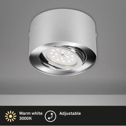 Briloner 7121-014 - LED Akcentinis šviestuvas TUBE 1xLED/5W/230V apvalus
