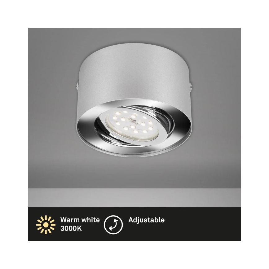 Briloner 7121-014 - LED Akcentinis šviestuvas TUBE 1xLED/5W/230V apvalus