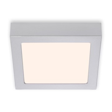 Briloner 7123-014 - LED lubinis šviestuvas FIRE LED/12W/230V 3000K 17x17cm sidabrinis