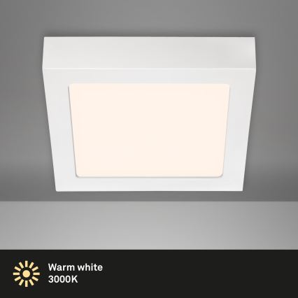 Briloner 7123-016 - LED lubinis šviestuvas FIRE LED/12W/230V 3000K 17x17 cm balta