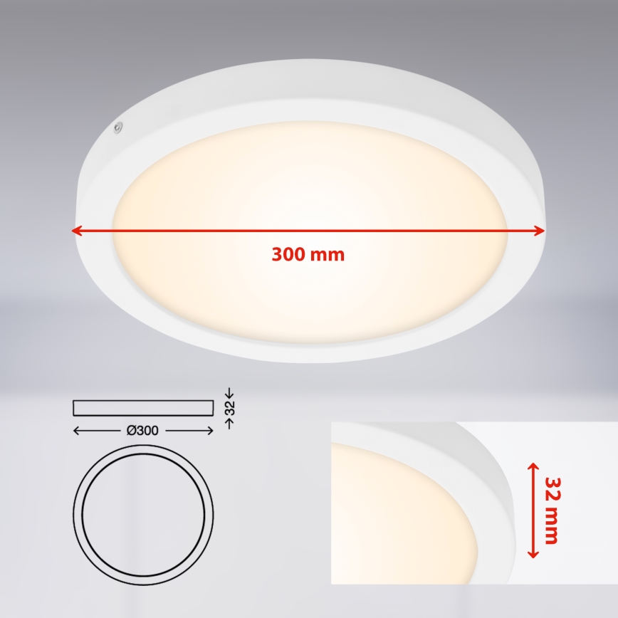 Briloner 7141-016 - LED Lubinis šviestuvas FIRE LED/21W/230V