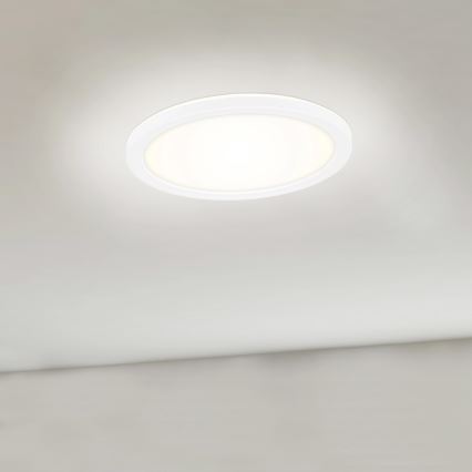 Briloner 7150-416 - LED Lubinis šviestuvas SLIM LED/12W/230V d. 19 cm