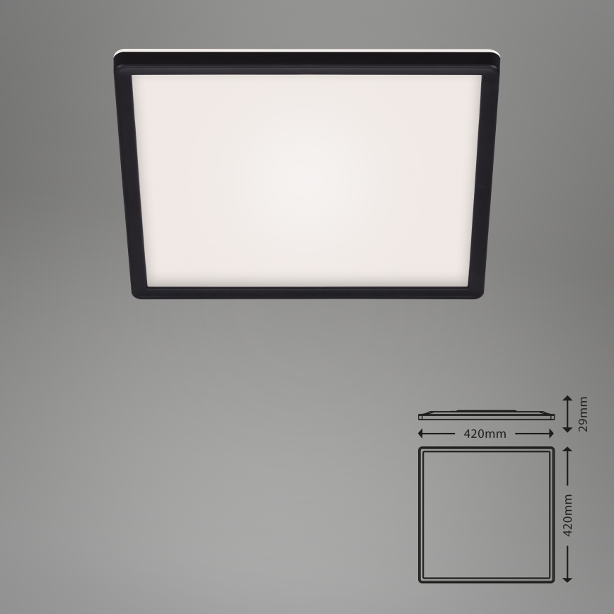 Briloner 7158-415 - LED Lubinis šviestuvas SLIM LED/22W/230V 42x42 cm