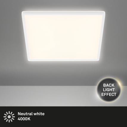 Briloner 7158-416 - LED Lubinis šviestuvas SLIM LED/22W/230V 42x42 cm
