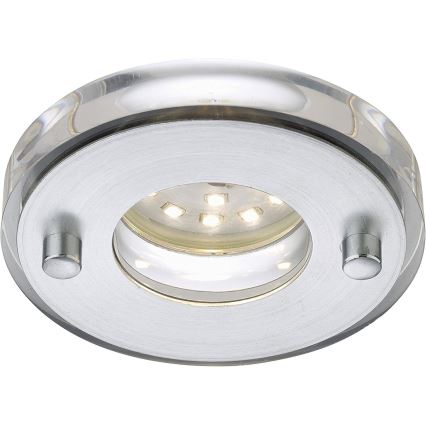 Briloner 7214-019 - LED įleidžiamas lubinis vonios šviestuvas ATTACH LED/5W/230V IP44 3000K apvalus