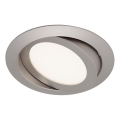 Briloner 7285-012 - LED vonios kambario įmontuojamas lubų šviestuvas LED/6,4W/230V IP23