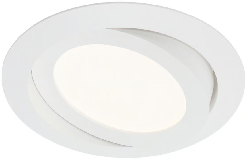 Briloner 7285-012 - LED vonios kambario įmontuojamas lubų šviestuvas LED/6,4W/230V IP23