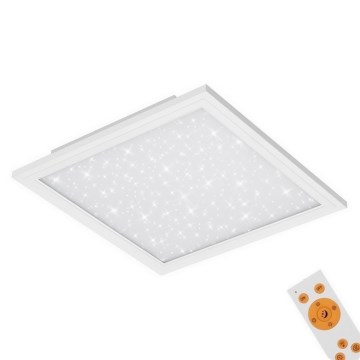 Briloner 7302-016 - LED Pritemdomas lubinis šviestuvas STARRY SKY LED/23W/230V 3000-6000K + nuotolinio valdymo pultas