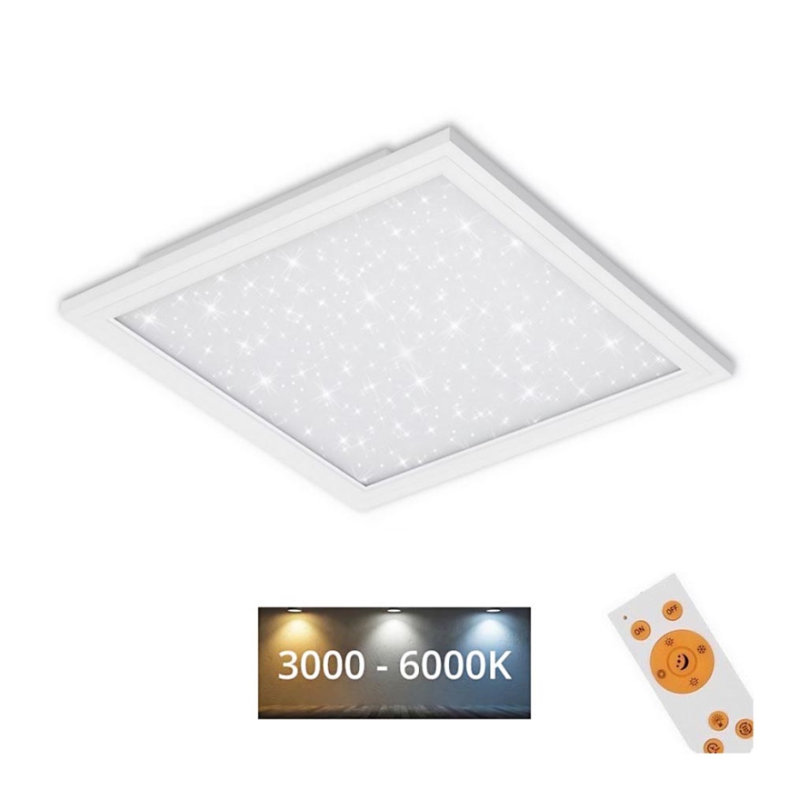 Briloner 7303-016 - LED Pritemdomas lubinis šviestuvas STARRY SKY LED/36W/230V 3000-6000K + nuotolinio valdymo pultas