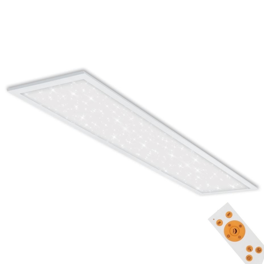 Briloner 7304-016 - LED Pritemdomas lubinis šviestuvas STARRY SKY LED/36W/230V 3000-6000K + nuotolinio valdymo pultas