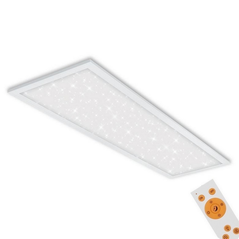 Briloner 7308-016 - LED Pritemdomas lubinis šviestuvas STARRY SKY LED/24W/230V 3000-6000K + nuotolinio valdymo pultas