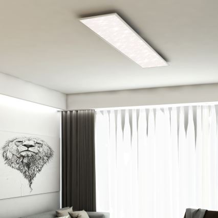 Briloner 7308-016 - LED Pritemdomas lubinis šviestuvas STARRY SKY LED/24W/230V 3000-6000K + nuotolinio valdymo pultas