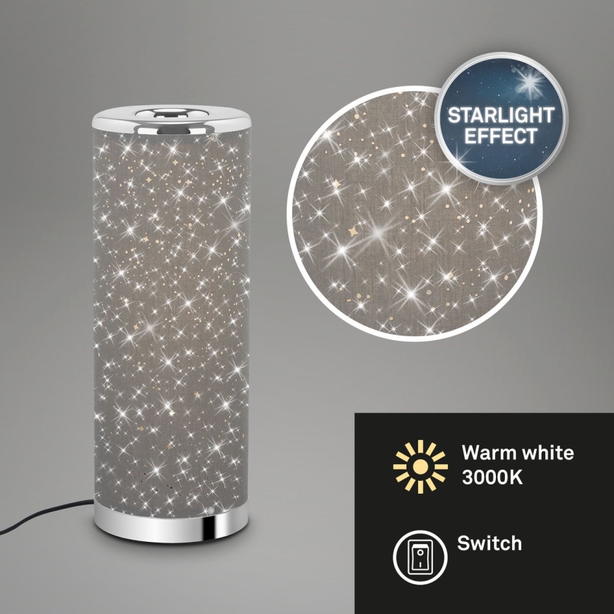 Briloner 7334-014 - LED stalinis šviestuvas STARRY SKY 1xGU10/5W/230V 3000K