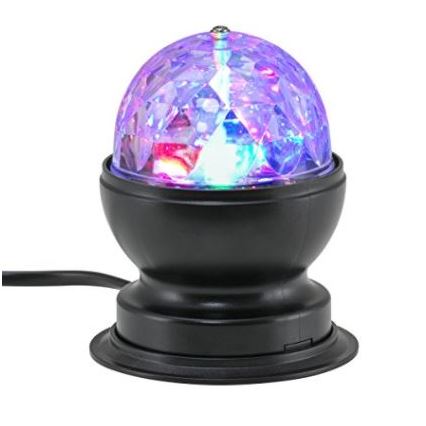 Briloner 7347-015 - LED table disco ball DISCO LIGHT 1xE27/3W/230V