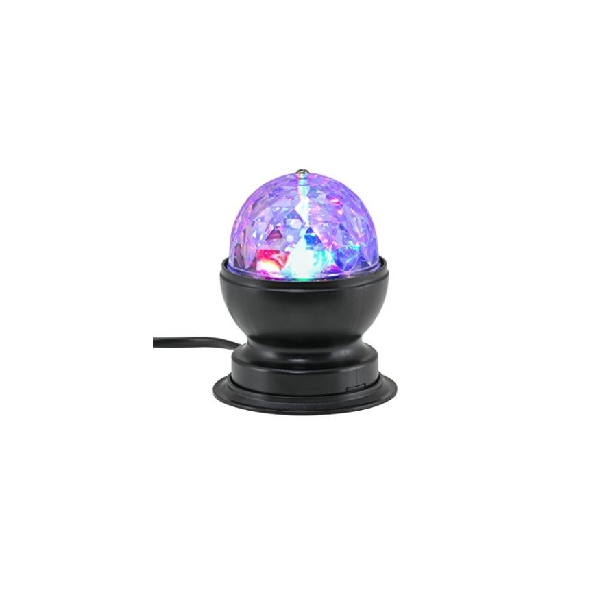 Briloner 7347-015 - LED table disco ball DISCO LIGHT 1xE27/3W/230V