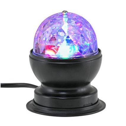Briloner 7357-015 - LED table disco ball DISCO LIGHT 1xE27/3W/230V