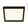 Briloner 7362-015 - LED Lubinis šviestuvas CADRE LED/18W/230V 29,6x29,6 cm juodas