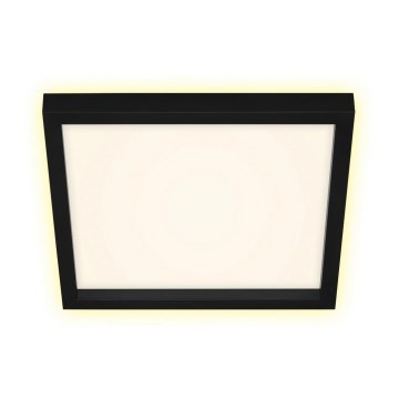 Briloner 7362-015 - LED Lubinis šviestuvas CADRE LED/18W/230V 29,6x29,6 cm juodas