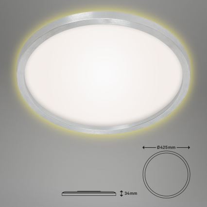 Briloner 7363-019 - LED Lubinis šviestuvas CADRE LED/22W/230V d. 42,5 cm