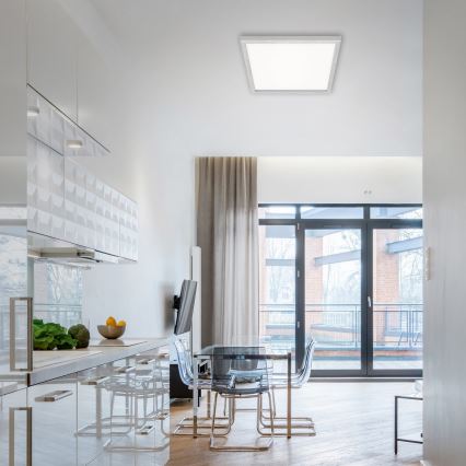 Briloner 7371-014 - LED reguliuojamas lubų šviestuvas LED/24W/230V 3000-6500K + nuotolinio valdymo pultas