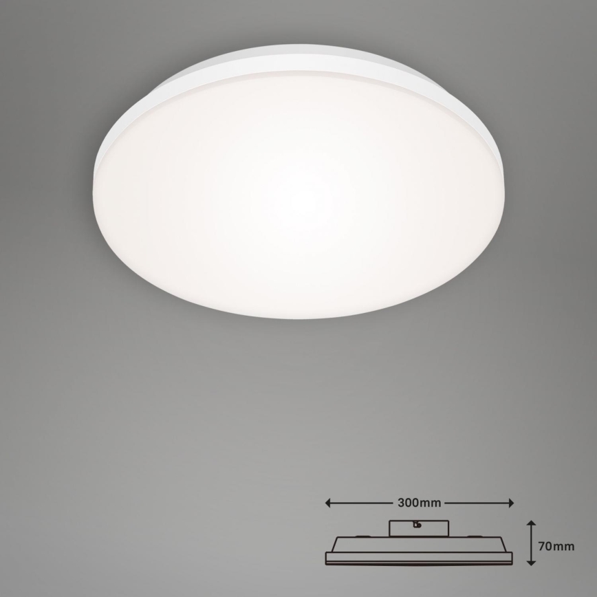 Briloner 7377-016 - LED Pritemdomas lubinis šviestuvas LED/12W/230V 3000-6500K + nuotolinio valdymo pultas