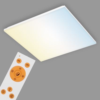 Briloner 7378216 - LED pritemdoma panelė LED/38W/230V 3000-6500K + nuotolinio valdymo pultas