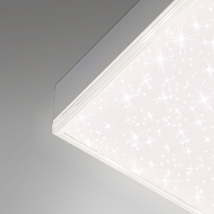 Briloner 7381-116 - LED Pritemdomas lubinis šviestuvas STARRY SKY LED/24W/230V 3000-6500K + nuotolinio valdymo pultas