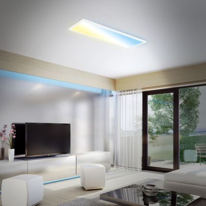 Briloner 7403-016 - LED reguliuojamas lubų šviestuvas SLIM LED/23W/230V 2700-6500K + nuotolinis valdymas