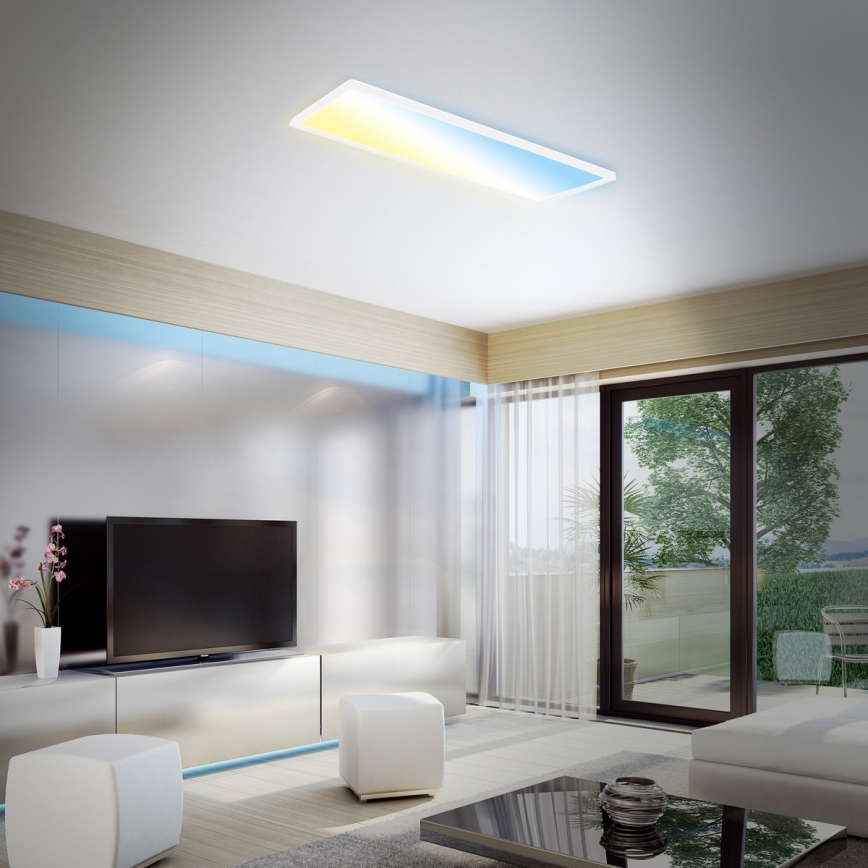 Briloner 7403-016 - LED reguliuojamas lubų šviestuvas SLIM LED/23W/230V 2700-6500K + nuotolinis valdymas