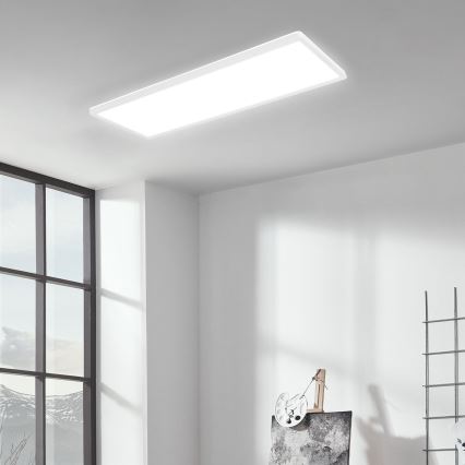 Briloner 7404-016 - LED RGBW reguliuojamas paviršinis LED panelis/22W/230V 4000K + nuotolinis valdymas