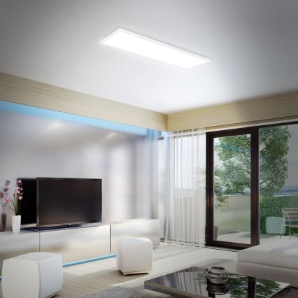 Briloner 7404-016 - LED RGBW reguliuojamas paviršinis LED panelis/22W/230V 4000K + nuotolinis valdymas