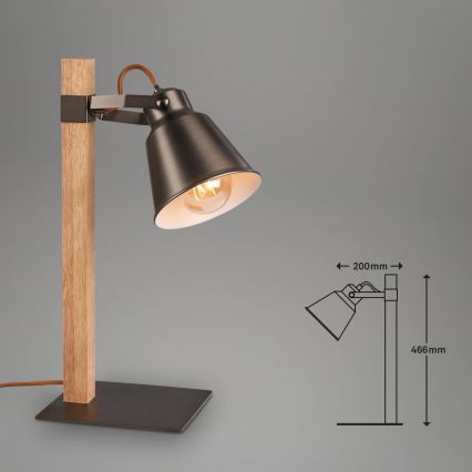 Briloner 7406-014 - Stalinis šviestuvas TALE 1xE27/25W/230V ruda
