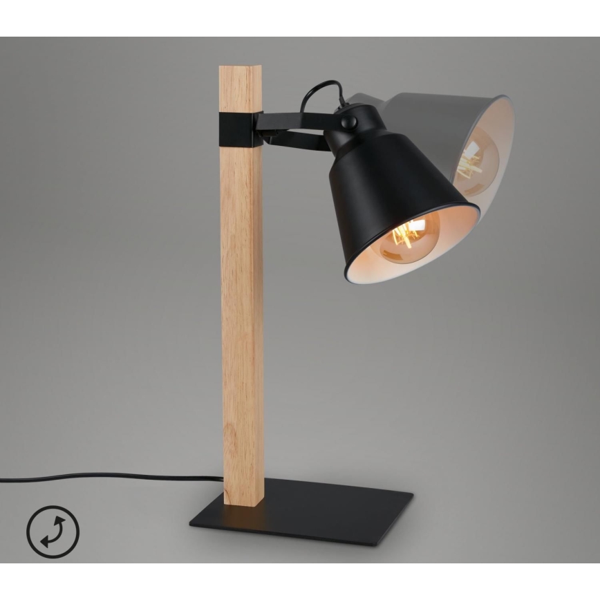 Briloner 7406-015 - Stalinis šviestuvas TALE 1xE27/25W/230V juoda